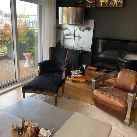 Flat With Wonderfull Terrassa Parc View Apartament Boulogne-Billancourt